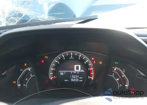 2018 Honda Civic Lx from USA, damaged, VIN 19XFC2F57JE002241